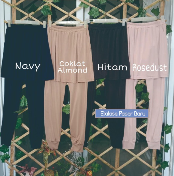 Celana Legging Rok Jersey Sutera