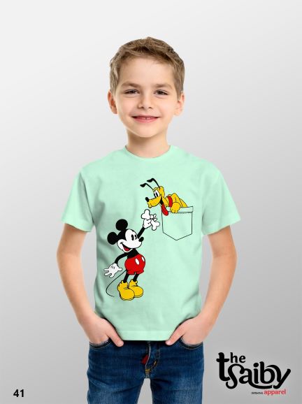 Pakaian Anak Kaos Anak Karakter Mickey Mouse