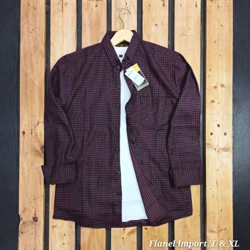 Pakaian Pria Kemeja Flanel Gbr 3