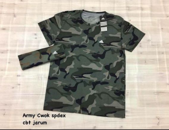 Pakaian Pria Kaos Distro Army