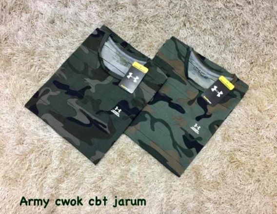 Pakaian Pria Kaos Distro Army