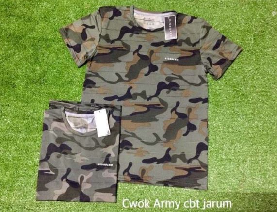 Pakaian Pria Kaos Distro Army