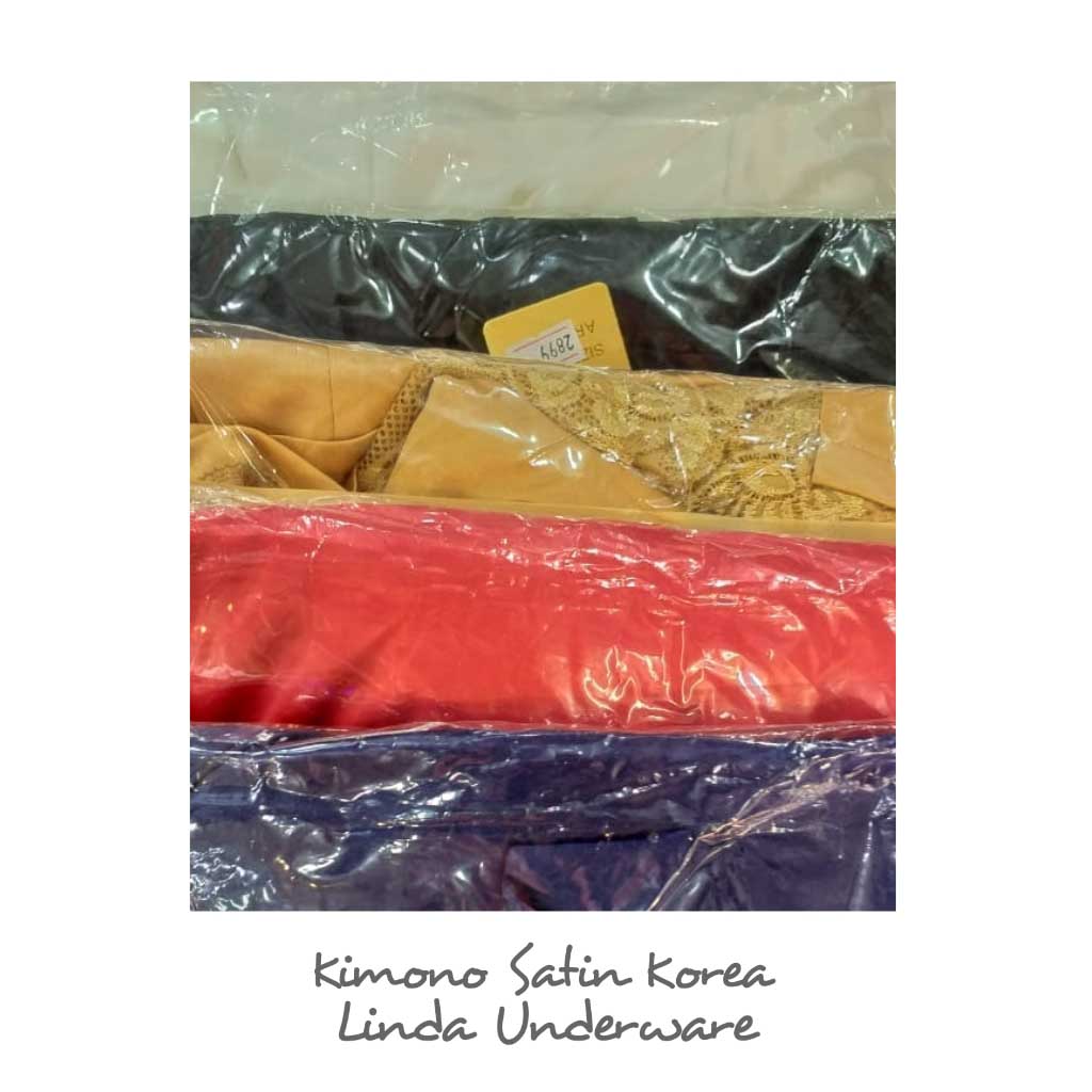 Kimono Satin Import Korea