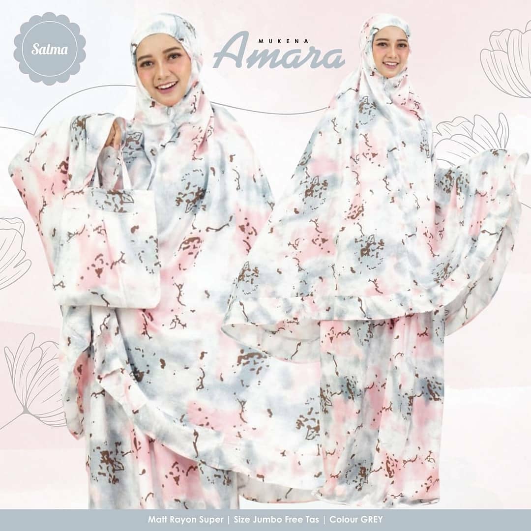 Busana Muslim Wanita Mukena Amara Tie Dye