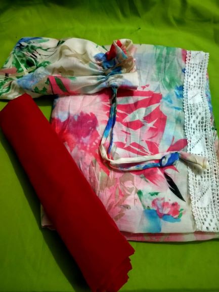 Busana Muslim Wanita Mukena Silk Kembang Gbr 1