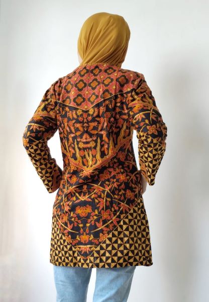Pakaian Wanita Atasan Tunik Batik