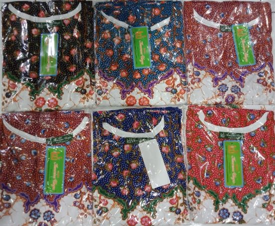 Batik Kencana Ungu Daster Kalong Siantan KUI 160