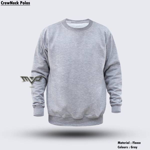 Sweater/crewneck polos bahan fleece