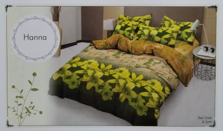 Bed Cover Set Lady Rose King Size