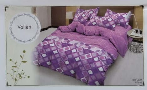 Bed Cover Set Lady Rose King Size