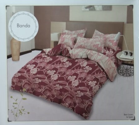 Bed Cover Set Lady Rose King Size