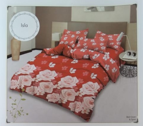 Bed Cover Set Lady Rose King Size