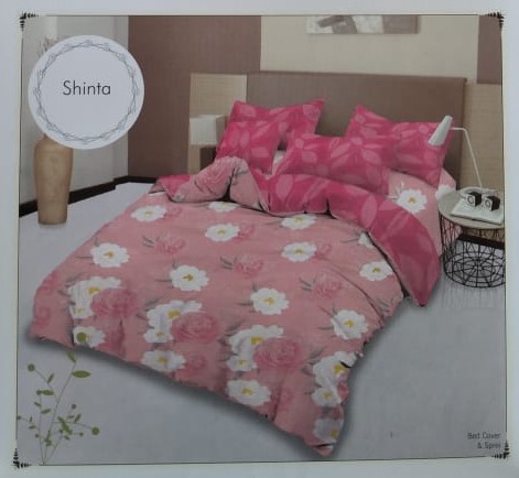 Bed Cover Set Lady Rose King Size