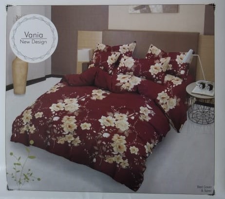 Bed Cover Set Lady Rose King Size