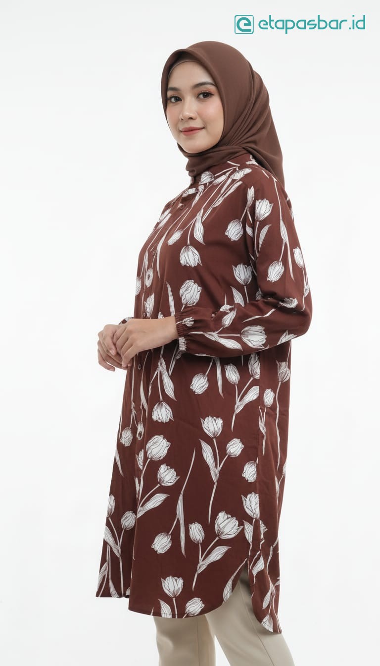 Tunik Tulip - Coklat