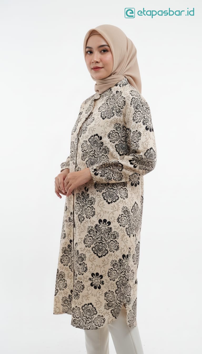 Tunik Damask - Krem 1