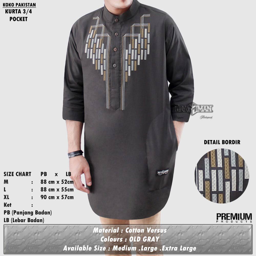 Koko Pakistan Kurta 3/4