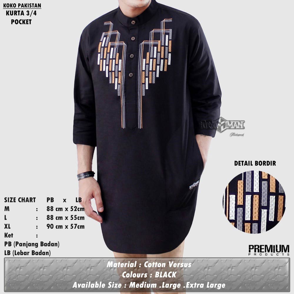Koko Pakistan Kurta 3/4