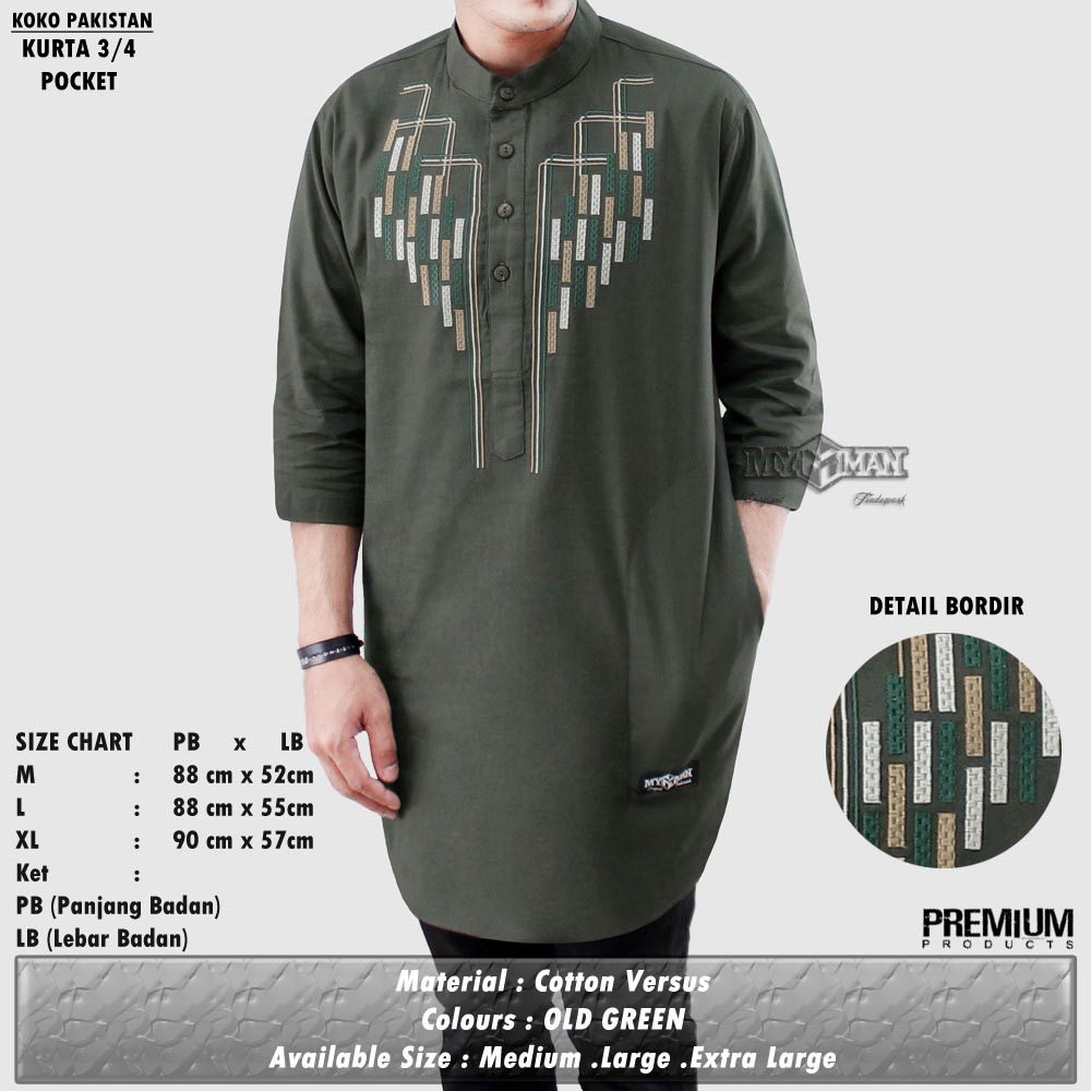 Koko Pakistan Kurta 3/4