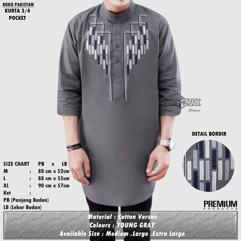 Koko Pakistan Kurta 3/4