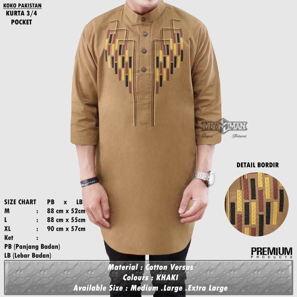 Koko Pakistan Kurta 3/4