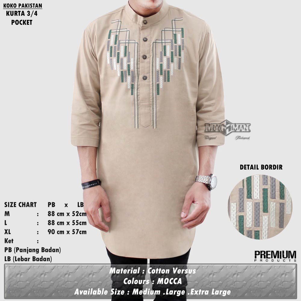 Koko Pakistan Kurta 3/4