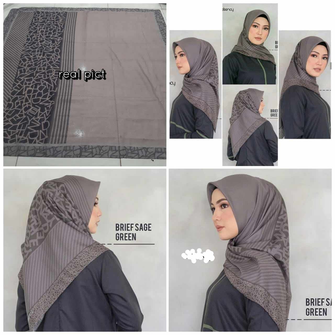Kerudung Deenay Kw / Voal Fatwan