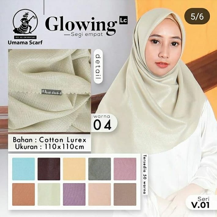 Kerudung Glowing LC