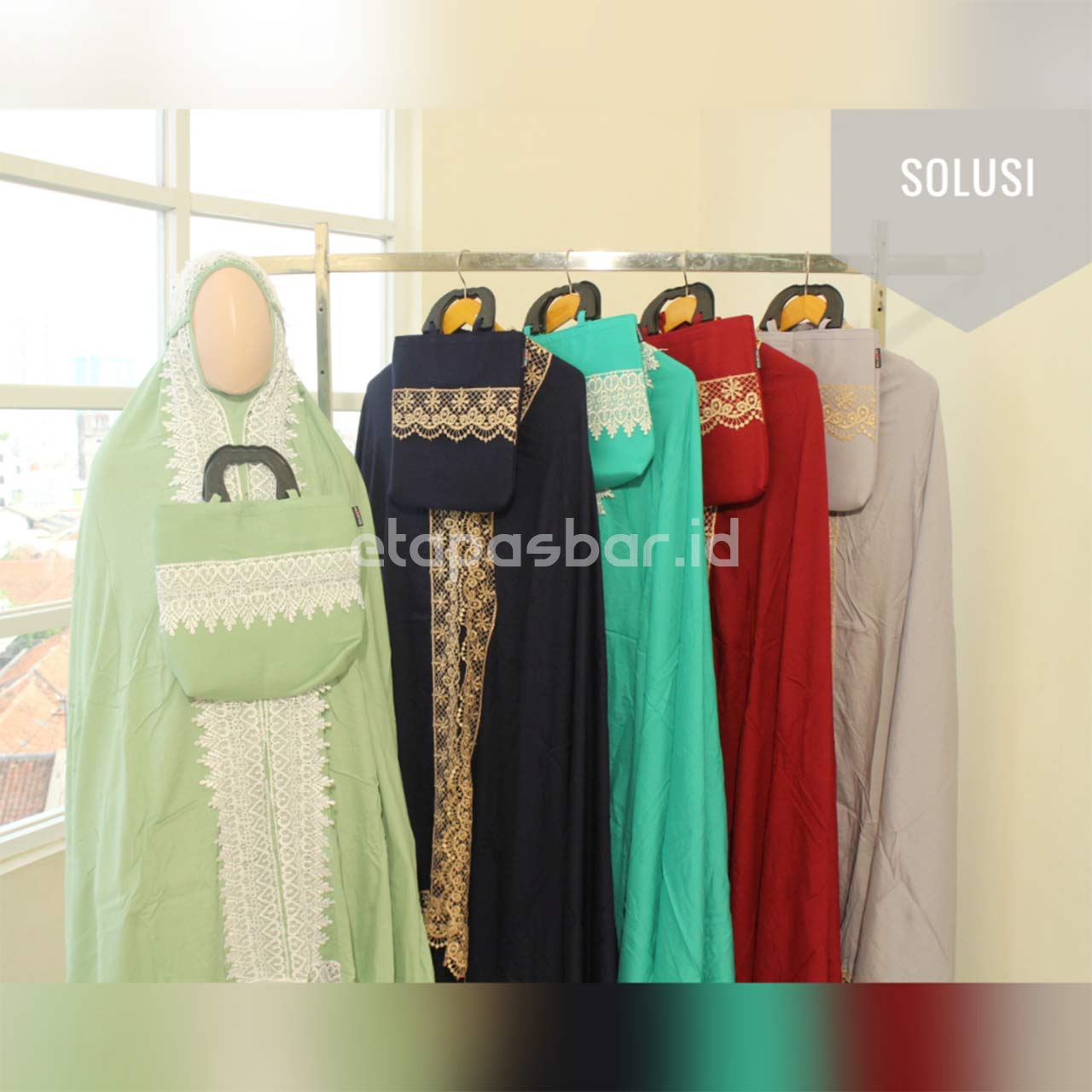 Mukena Solusi Rayon KD Renda
