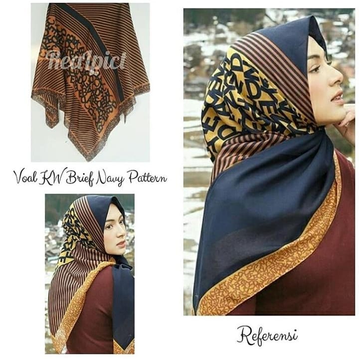 Kerudung Deeny Kw / Voal Fatwan