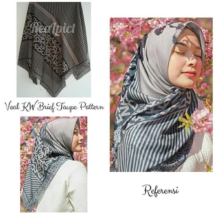 Kerudung Deeny Kw / Voal Fatwan