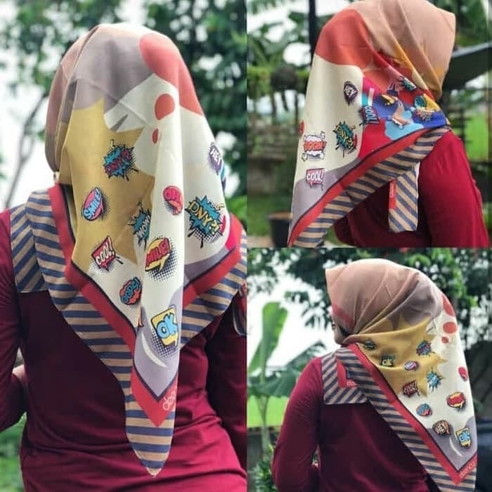 Kerudung Deeny Kw / Voal Fatwan