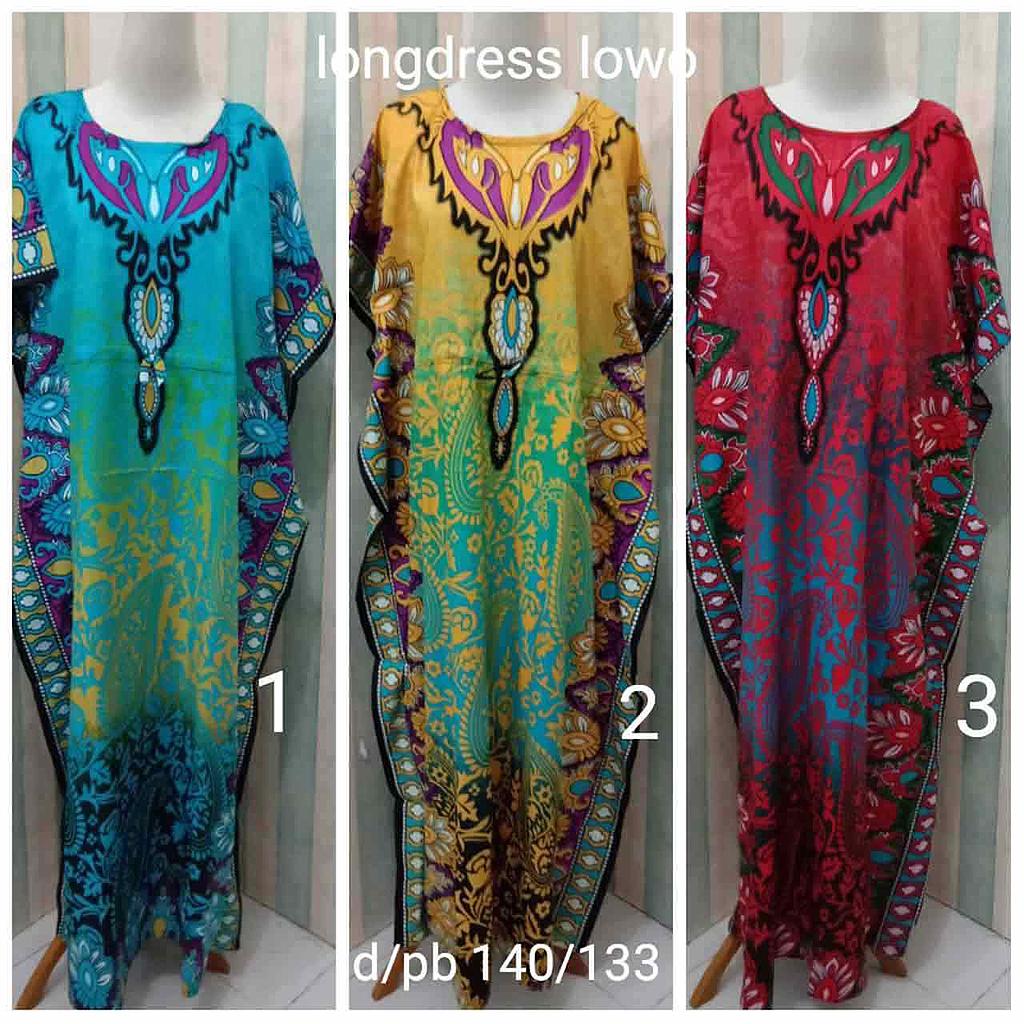 Longdress Lowo / Daster Kelelawar Motif 5