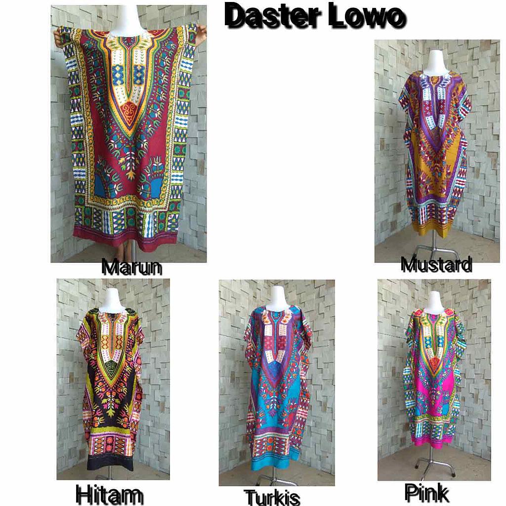 Longdress Lowo / Daster Kelelawar Motif 2