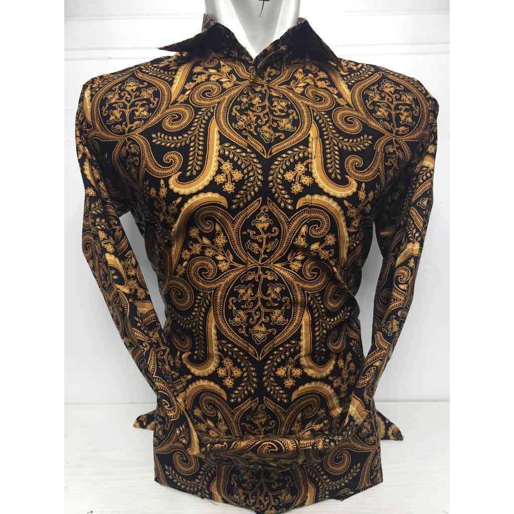 Kemeja Batik Pria / Lengan Panjang Motif 1