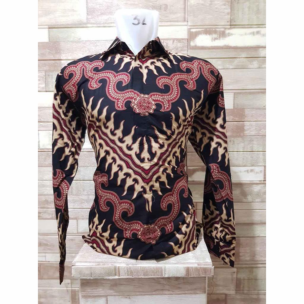 Kemeja Batik Pria / Lengan Panjang Motif 7