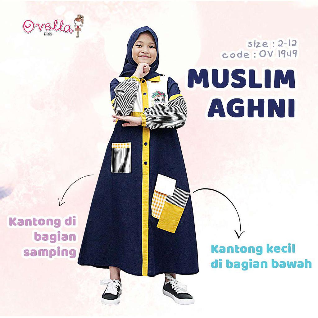 Baju Muslim Anak Ovella ( Aghni )