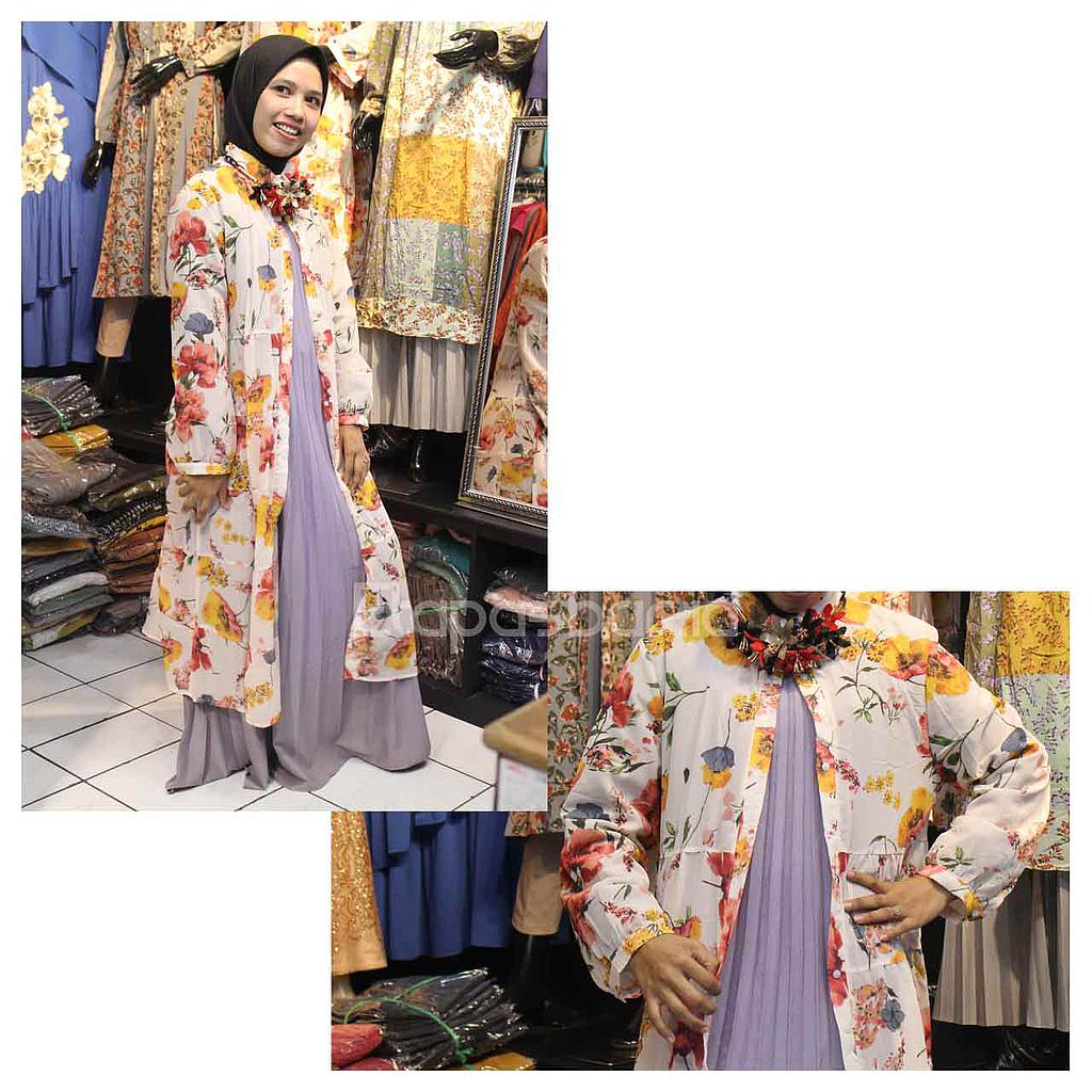 Outer Bangkok Motif Bunga Original