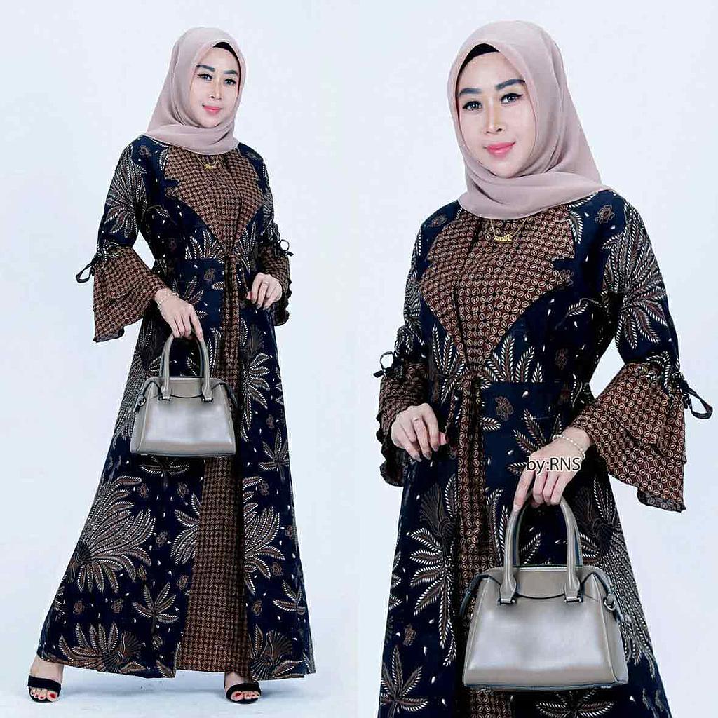 Dress / Gamis Batik Model Rompi 6