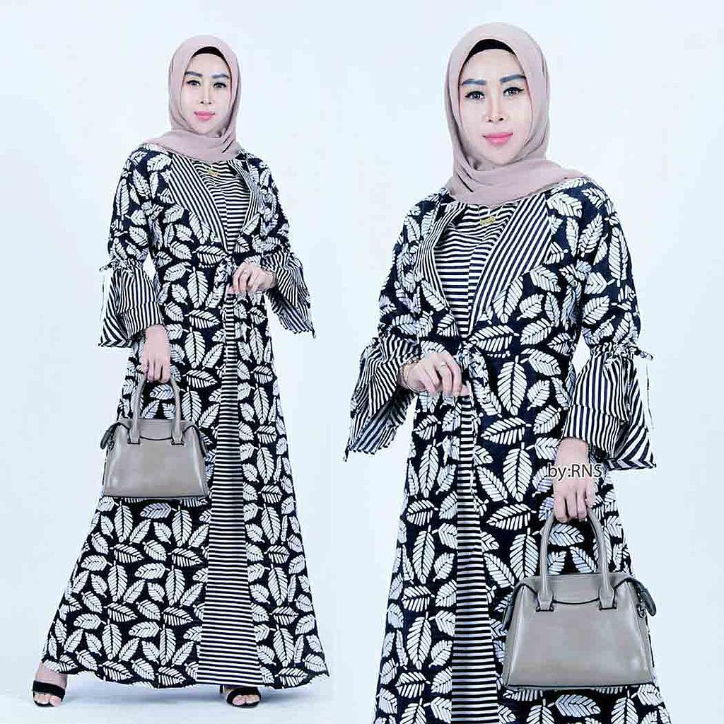 Dress / Gamis Batik Model Rompi 10