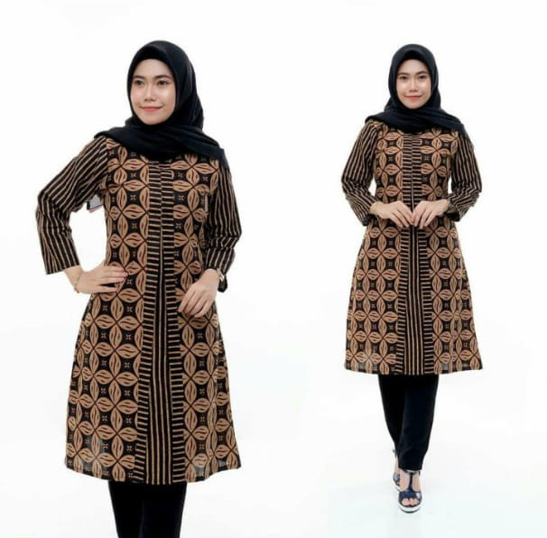 Atasan Tunik Batik Arwana 1