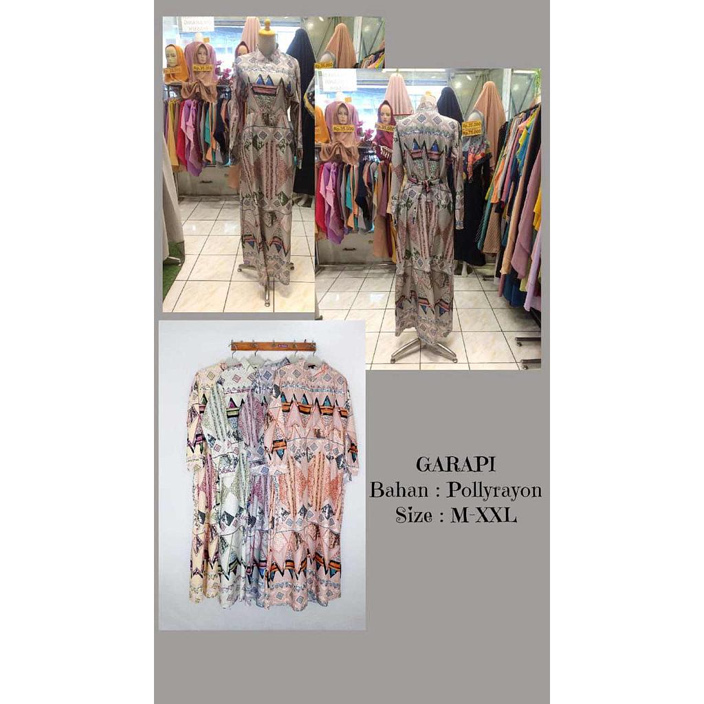 Gamis Garapi Casual