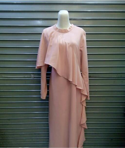 Dress / Gamis Layer Semi Sutra