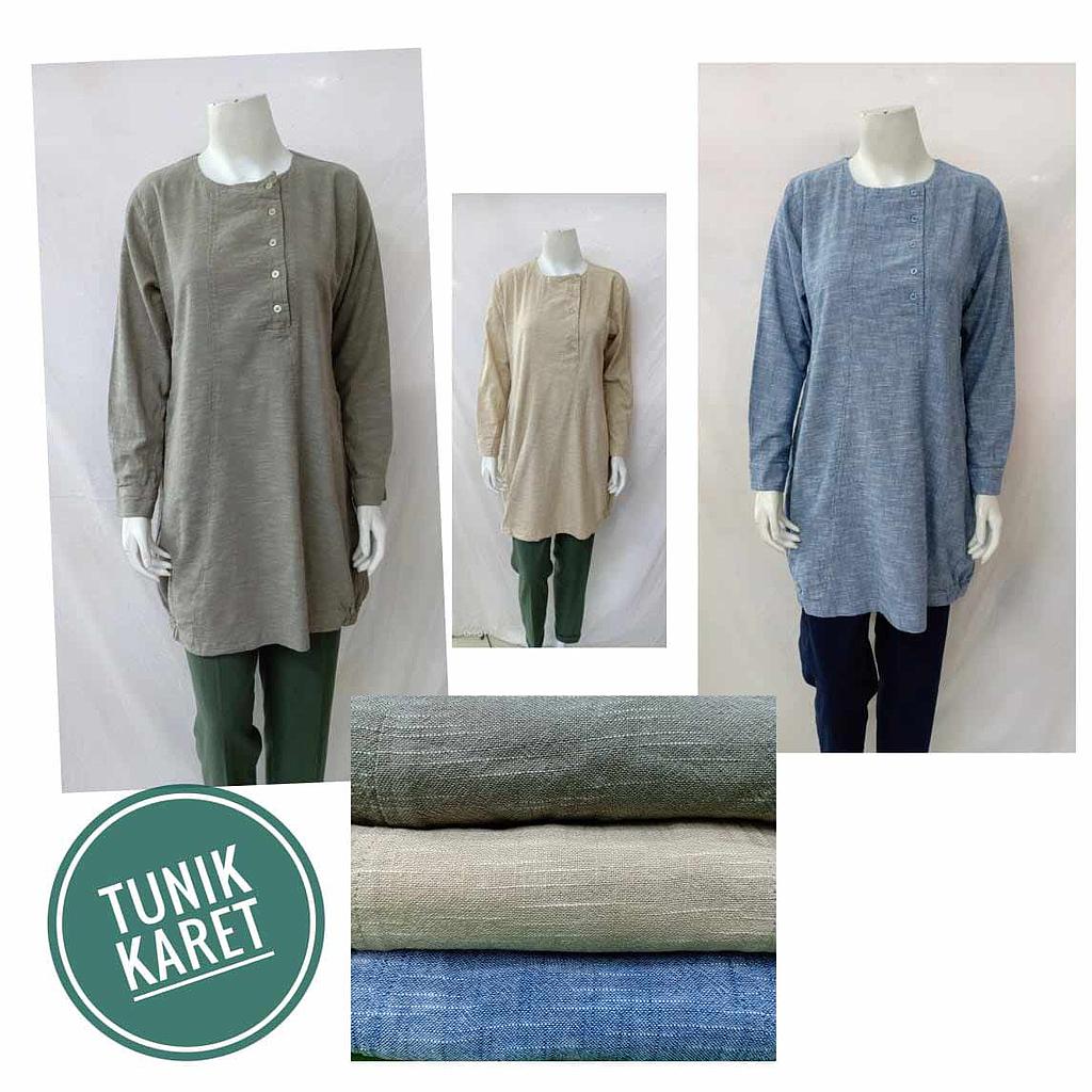 Atasan / Tunik Linen Polos