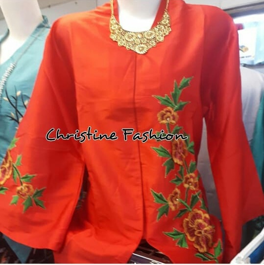 Atasan / Kebaya Encim Bordir Pinggir