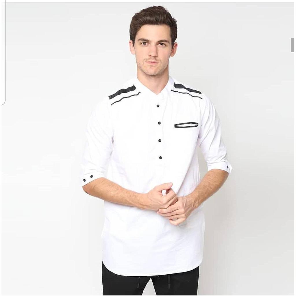Baju Koko Syahida Lengan Pendek 4