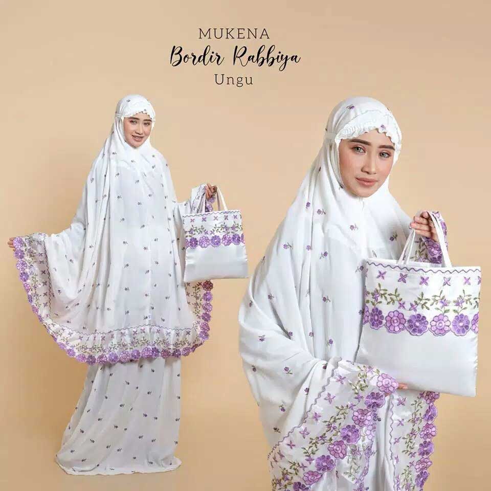 Mukena Bordir Rabbiya