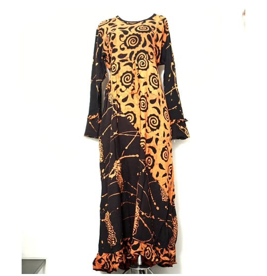 Daster Batik Kencana Ungu / Longdress Maura KUH