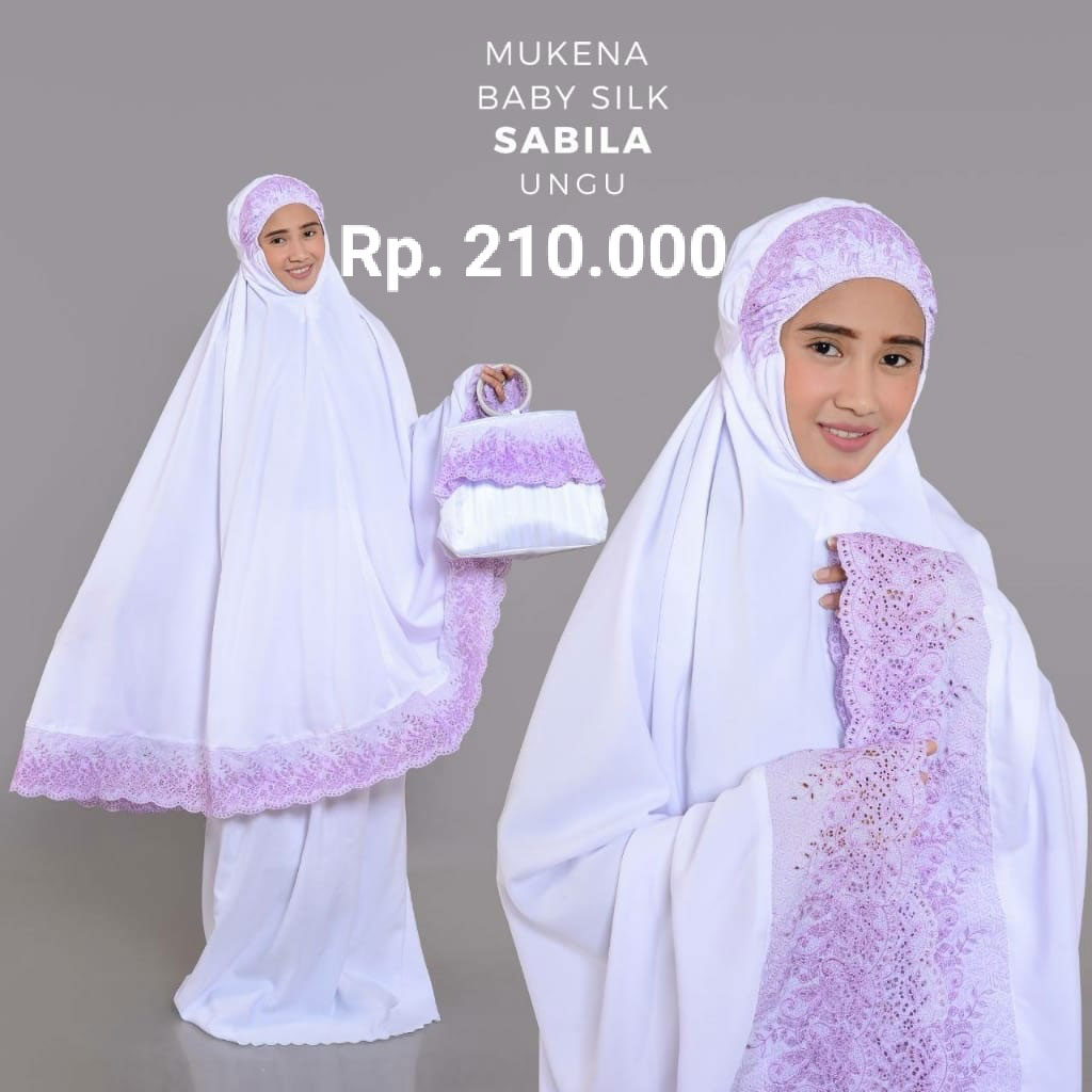 Mukena Baby Silk Sabila