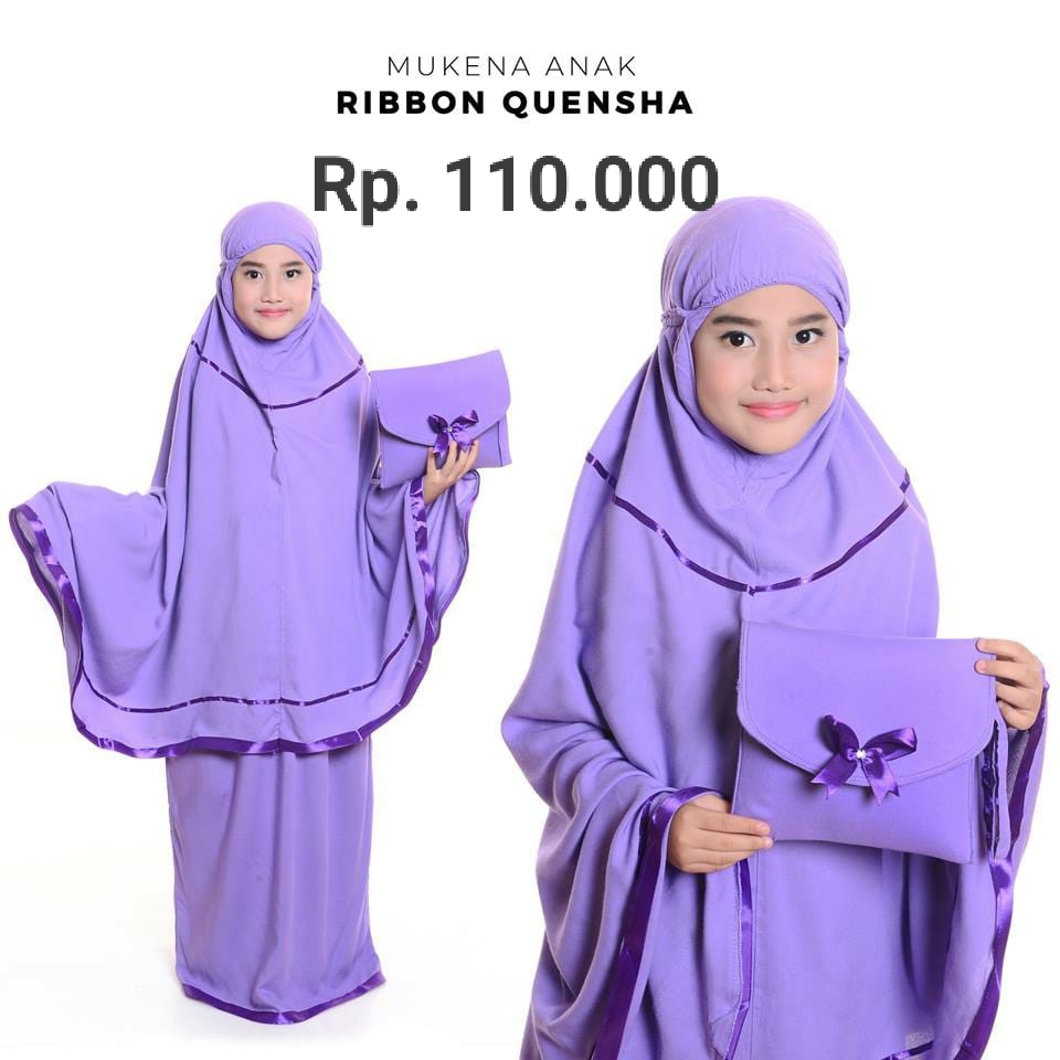 Mukena Anak Ribbon Quensha